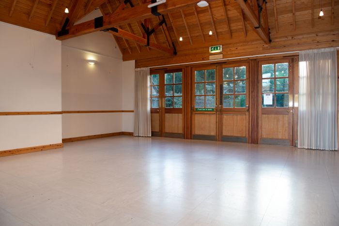 Dining Room at Loyd Lindsay Rooms arranged for a funeral reception or wake in Ardington