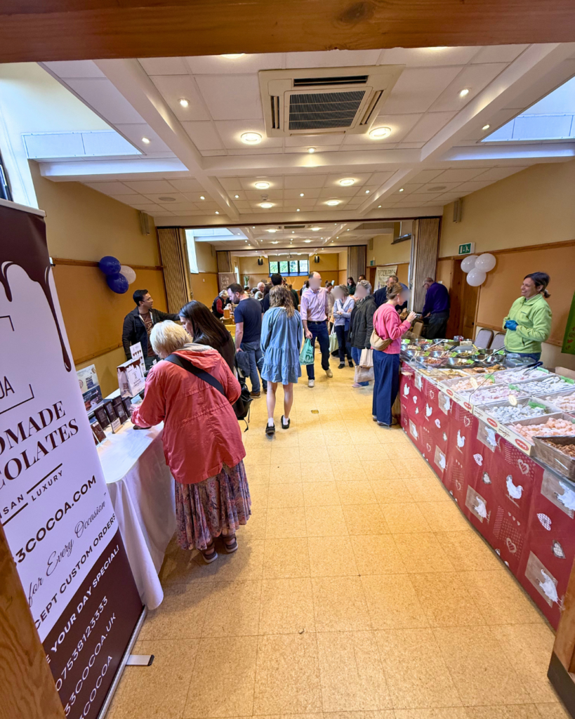 Main Hall at LLR at food fair event, spacious, multi-use venue